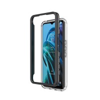   TCL 30 XE 5G - Hybrid Shockproof Silicone Bumper Frame Case